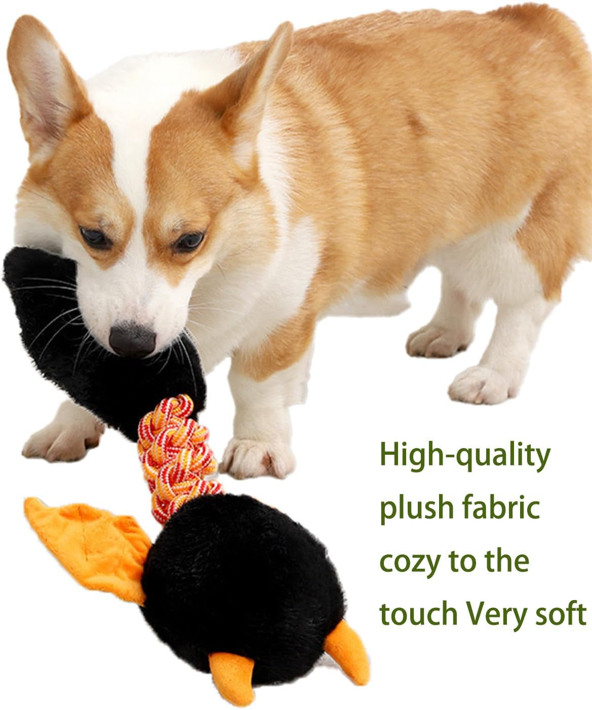 Ultimate Plush Squeaky Dog and Cat Toy - Perfect for Large and Small Pets!