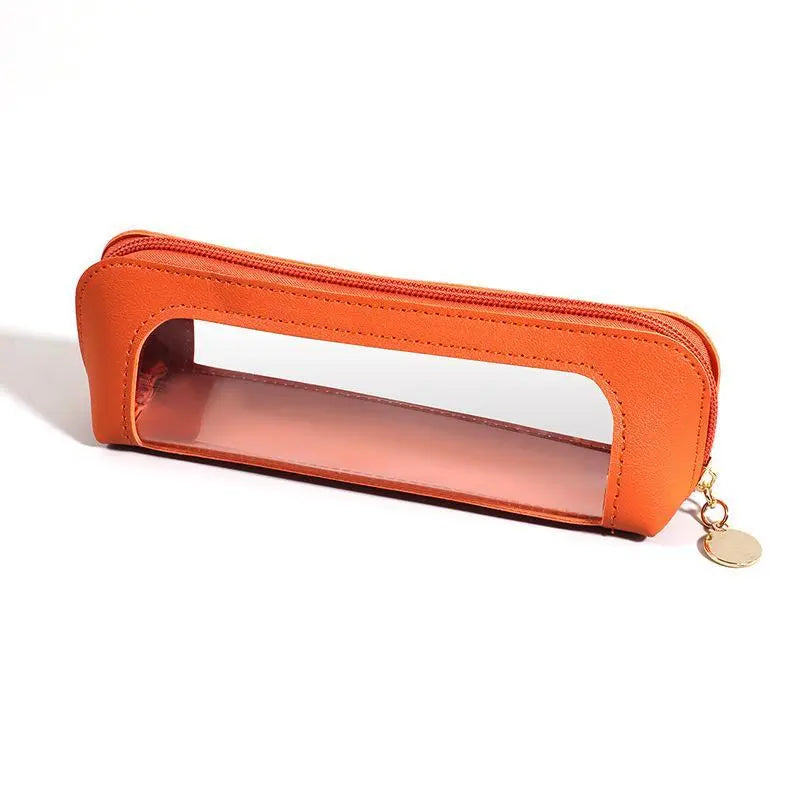 Clear Makeup Bag, Multi-Grid Cosmetic Storage Pouch, Handheld Cosmetic Pouch, Portable Zipper Makeup Organizer, Cosmetic Organiser, Makeup Accessories Organizer, Cosmetics Accessories for Travel, Parties and Everyday Use