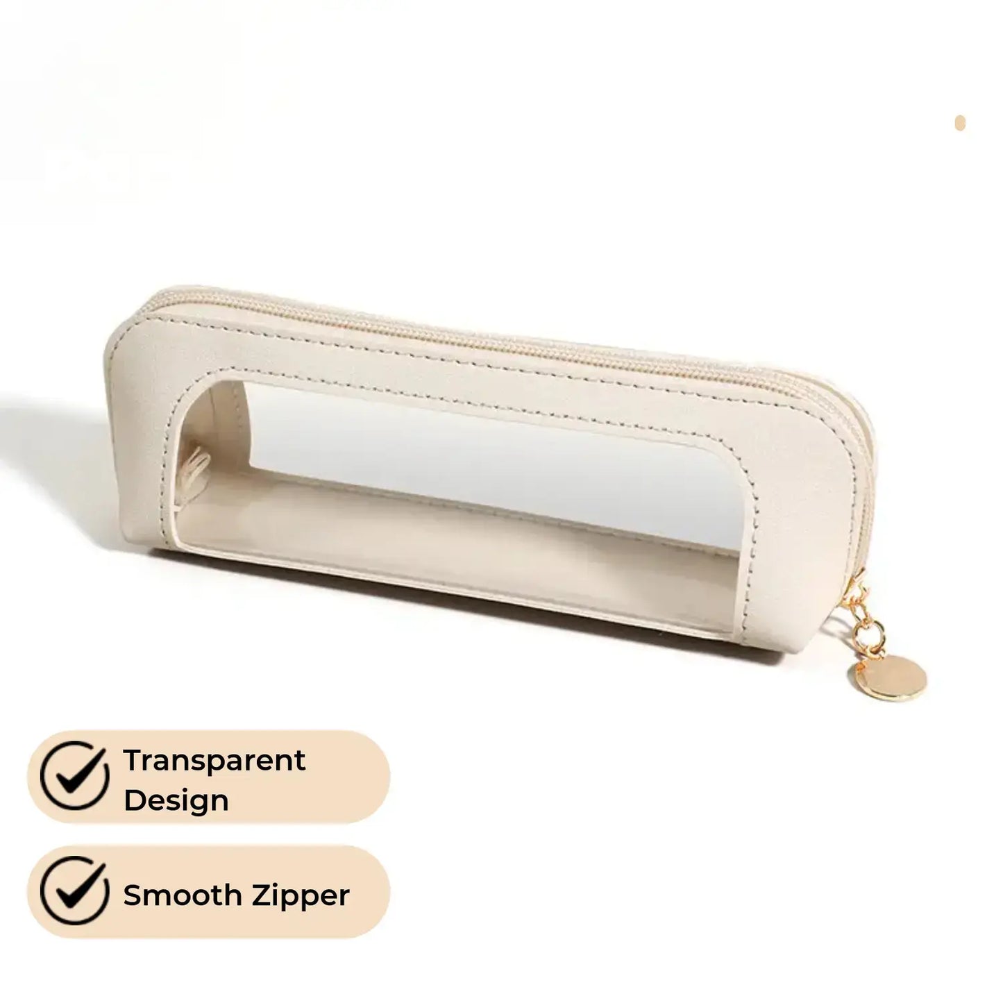 Clear Makeup Bag, Multi-Grid Cosmetic Storage Pouch, Handheld Cosmetic Pouch, Portable Zipper Makeup Organizer, Cosmetic Organiser, Makeup Accessories Organizer, Cosmetics Accessories for Travel, Parties and Everyday Use