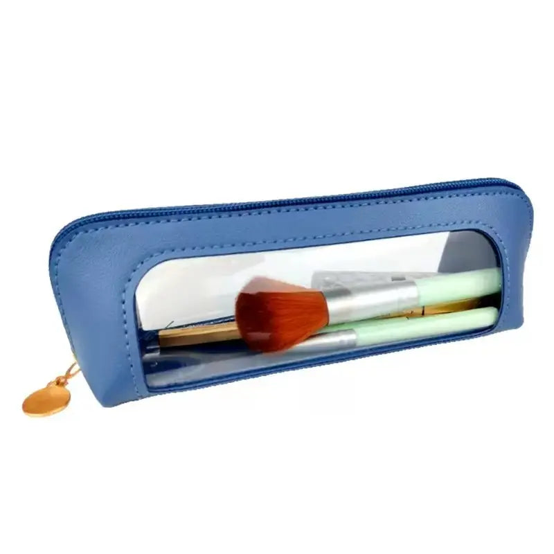 Clear Makeup Bag, Multi-Grid Cosmetic Storage Pouch, Handheld Cosmetic Pouch, Portable Zipper Makeup Organizer, Cosmetic Organiser, Makeup Accessories Organizer, Cosmetics Accessories for Travel, Parties and Everyday Use