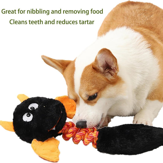 Ultimate Plush Squeaky Dog and Cat Toy - Perfect for Large and Small Pets!