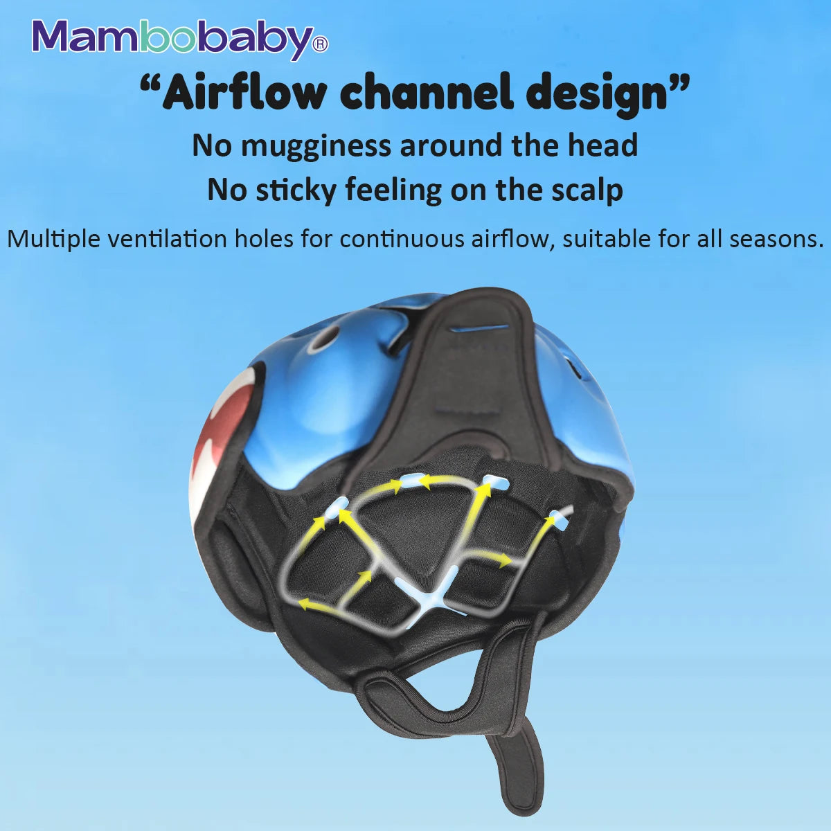 Safe Anti-Shock Baby Helmet Toddler Head Protector Headgear for Infant Learn Crawl, Walk Prevent Injury from Bump Fall